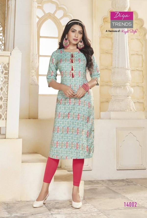 Gardencity 14 Fancy Wear rayon Designer Kurti Collection